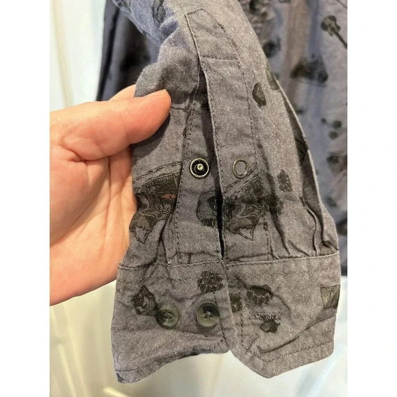 Kavu Linden Long Sleeve Shirt Venture Pattern Mens Size Large‎ - Picture 6 of 7